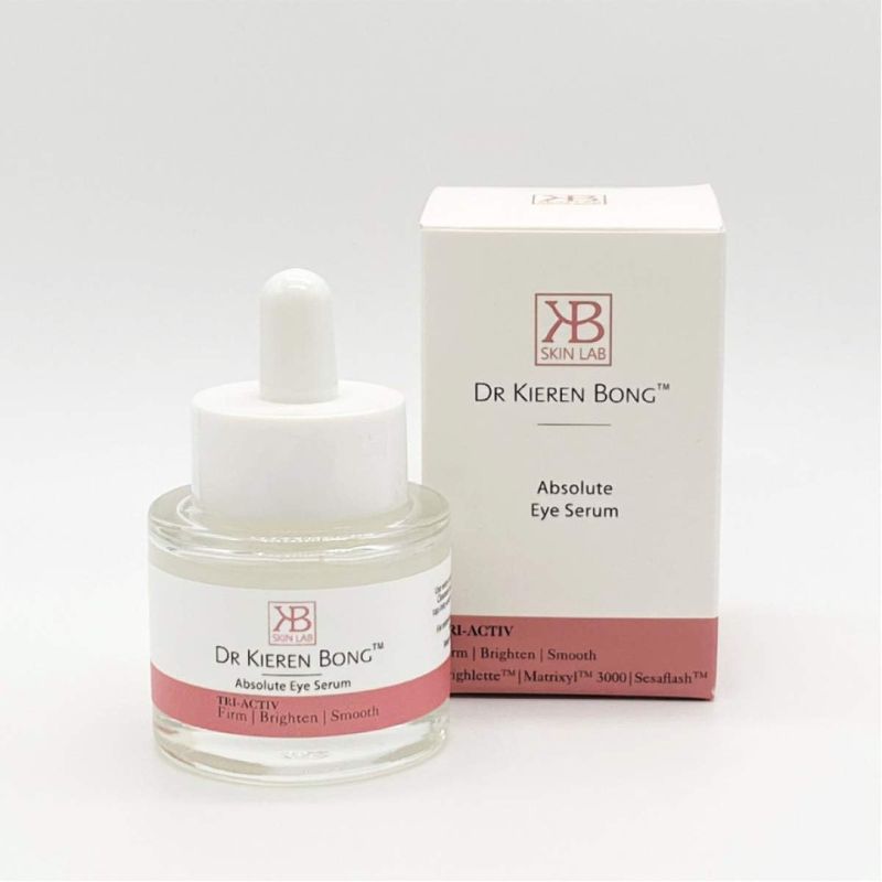 Absolute Eye Serum Cream Firm Tighten Skin Wrinkles Reduce Eyebags Puffiness Dark Circles Matrixyl SesaFlash Brighlette