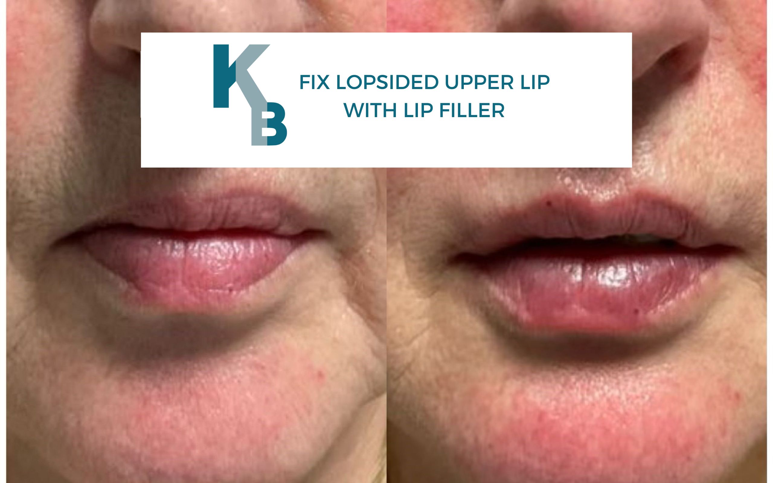 Fix Lopsided Upper Lip With Lip Filler